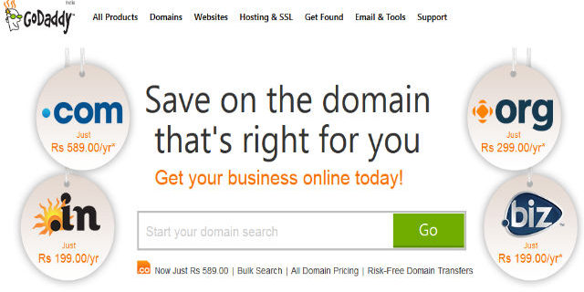 GoDaddy Promo Codes until 31st January ‘14